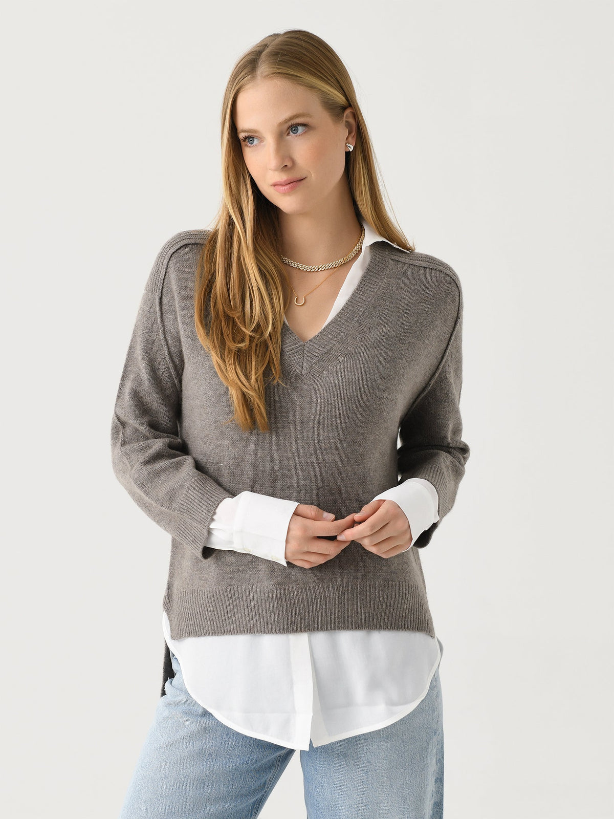 Brochu Walker Women's The Looker Layered V-Neck