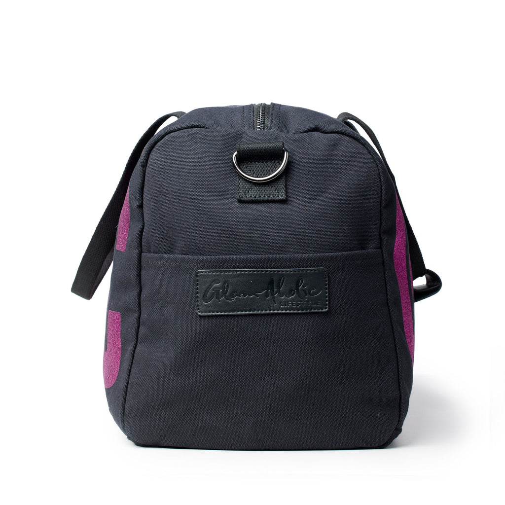 THE ORIGINAL CANVAS DUFFLE BAG - BLACK PINK