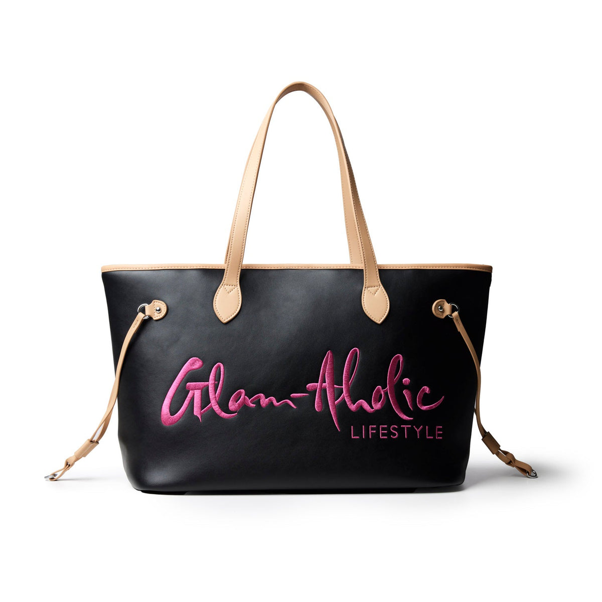 THE ORIGINAL GLAM TOTE - BLACK PINK