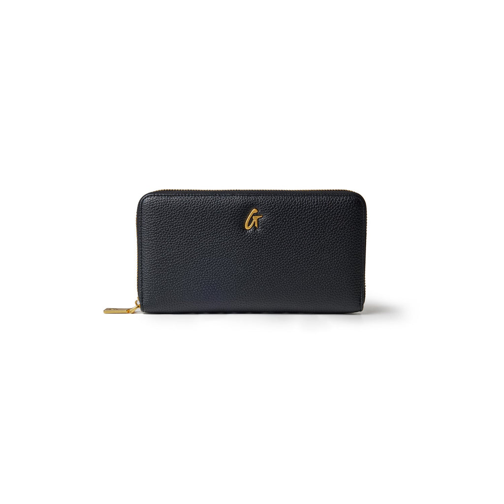 STANDARD PEBBLE WALLET - BLACK