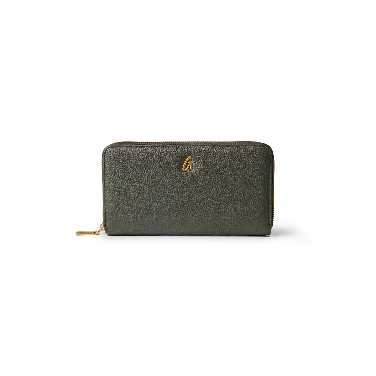 STANDARD PEBBLE WALLET - OLIVE GREEN