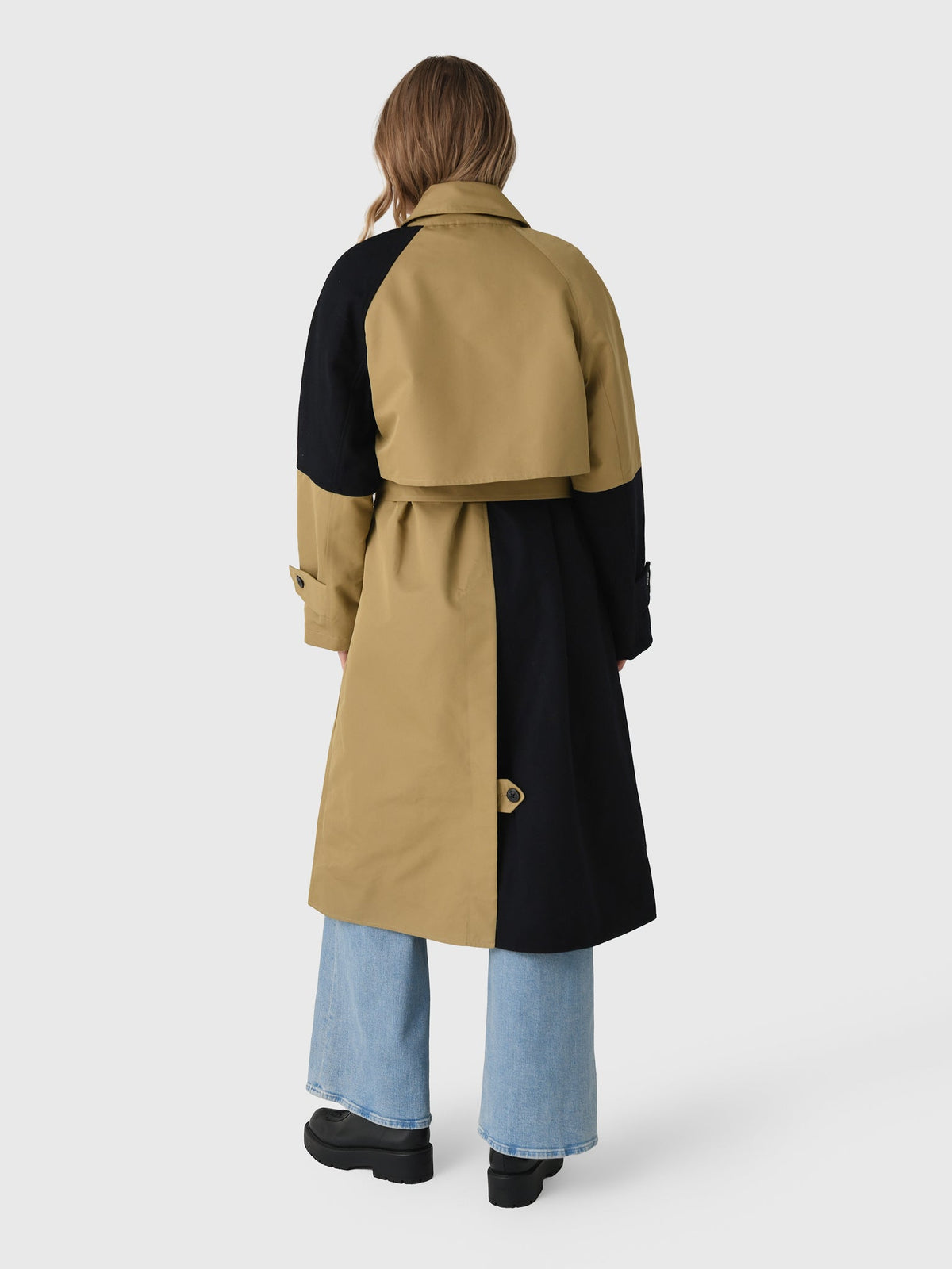 Essentiel Antwerp Women's Just Color-Block Trench Coat