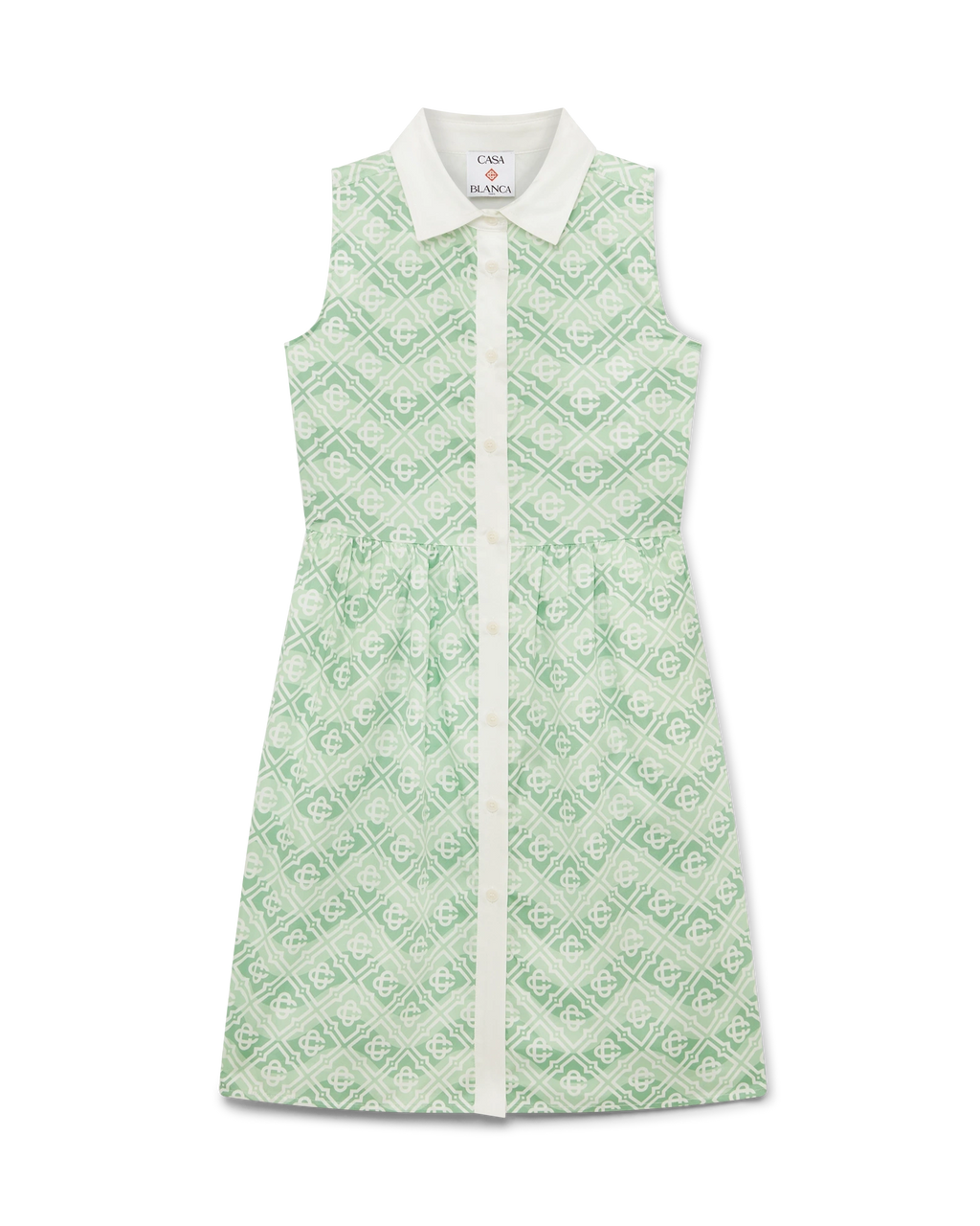 CASABLANCA Wavy Monogram Dress Kid's Apparel