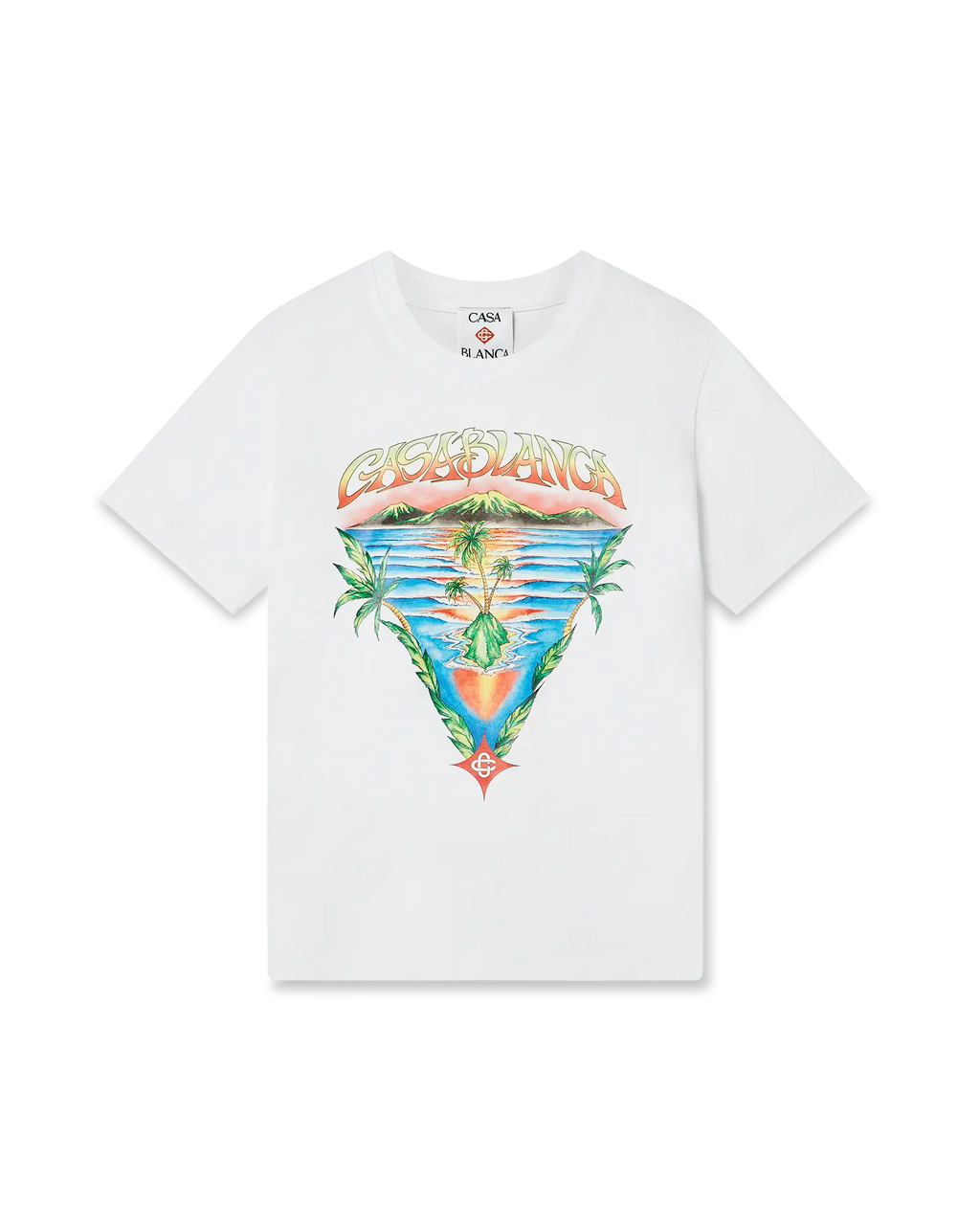 CASABLANCA Boys Innocence Triangle T-shirt Kid's Apparel