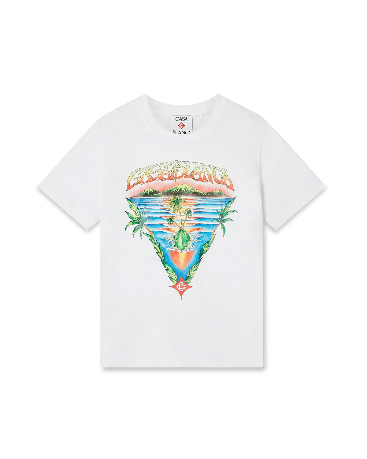 CASABLANCA Boys Innocence Triangle T-shirt Kid's Apparel