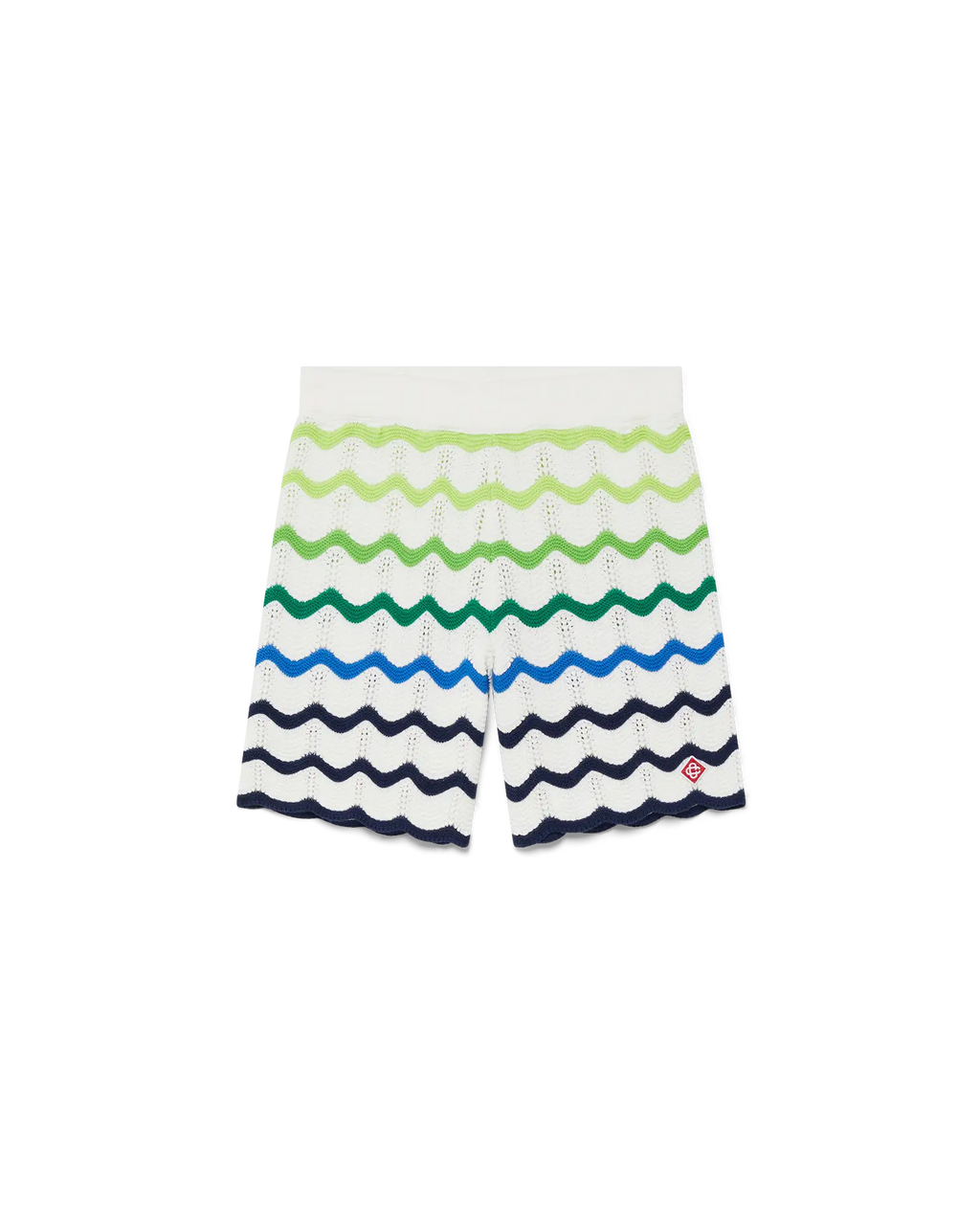 CASABLANCA Boys Wavy Knit Short Kid's Apparel