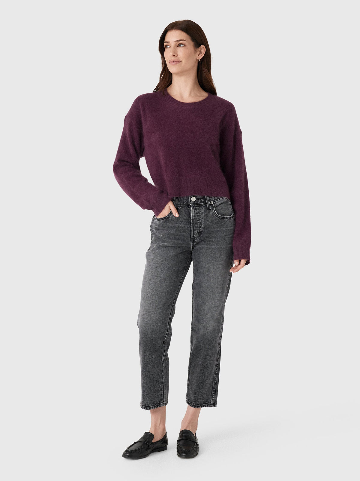 LoveShackFancy Women's Bellaman Cashmere Pullover