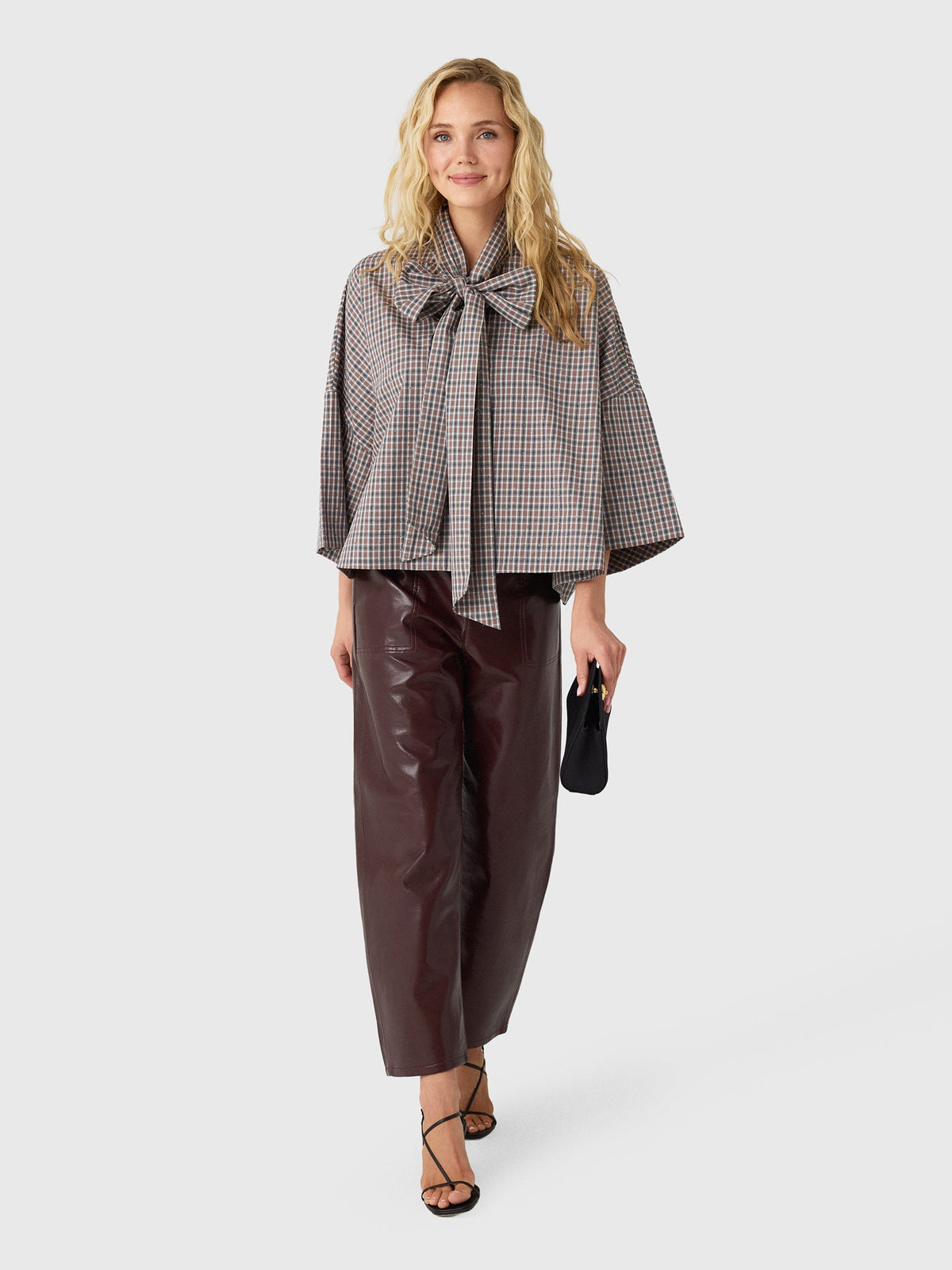 Essentiel Antwerp Women's Kefir Bow Tie Top