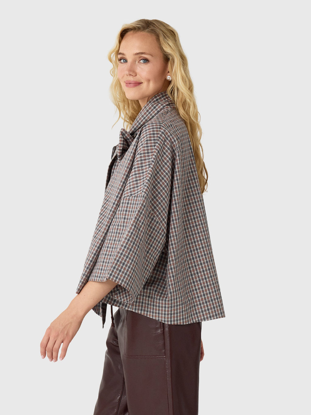 Essentiel Antwerp Women's Kefir Bow Tie Top