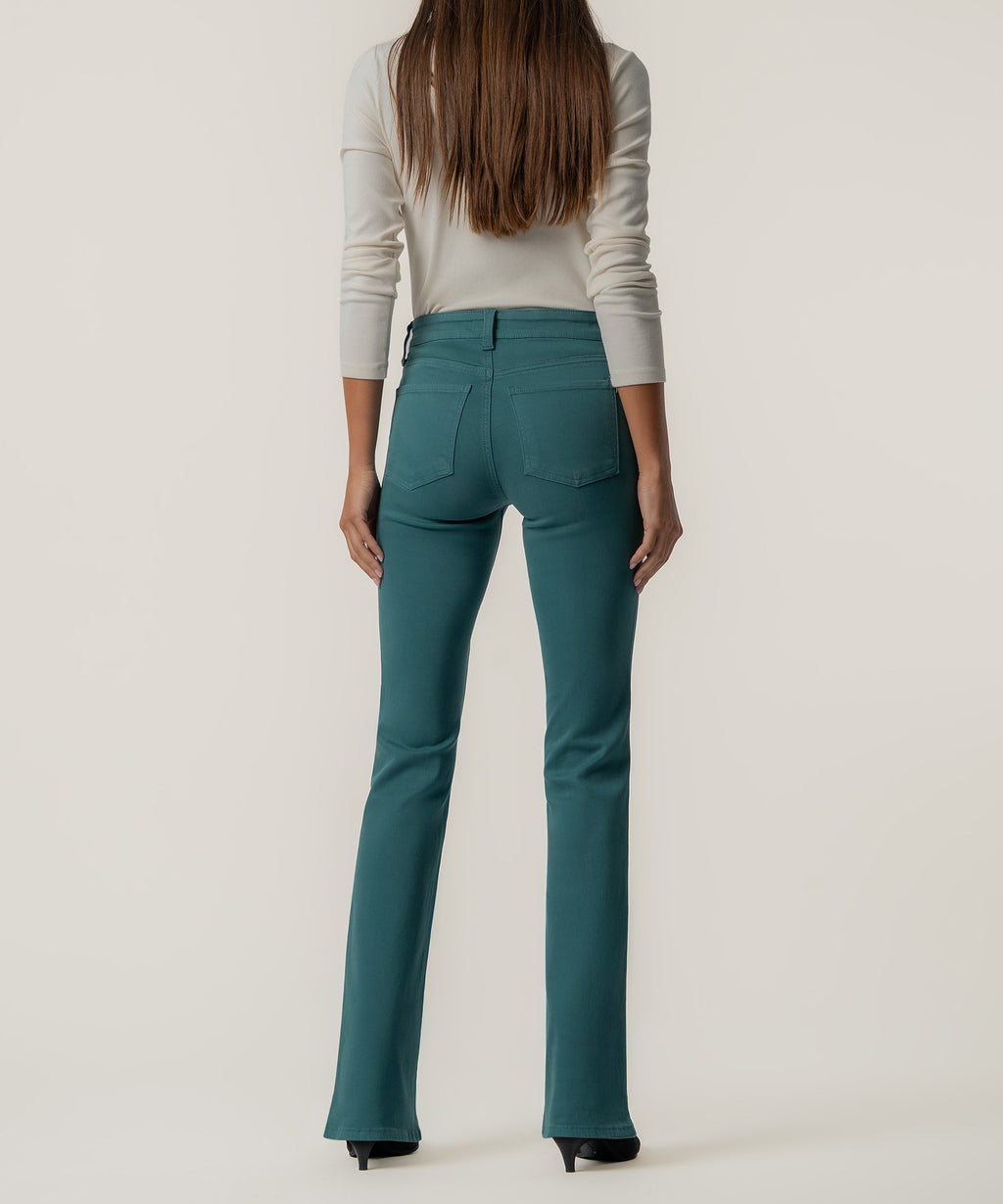 Natalie High Rise Bootcut, Exclusive in Teal