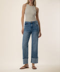 Sienna High Rise Straight Leg in Popular Wash