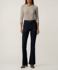 Stella High Rise Flare in Wind Wash