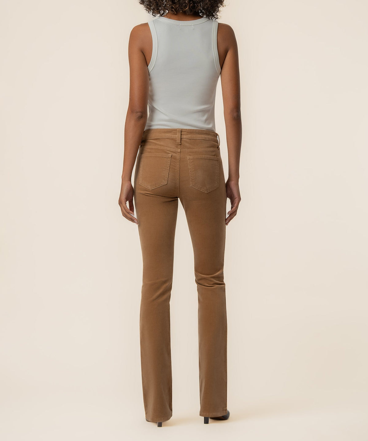 Natalie Corduroy Bootcut in Camel