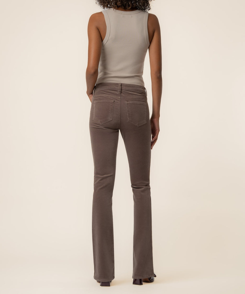 Natalie Corduroy Bootcut, Petite in Mocha