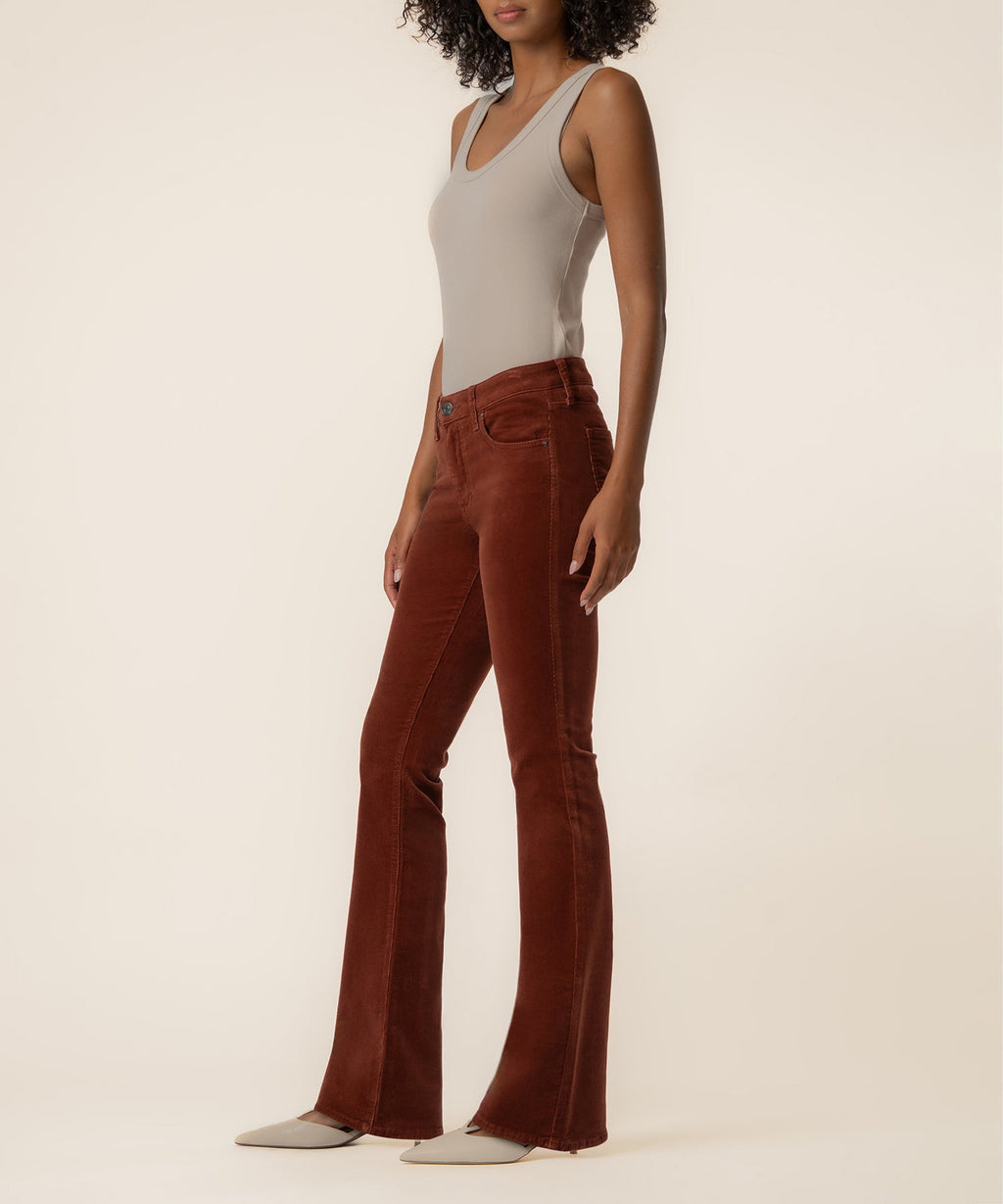 Natalie Corduroy Bootcut in Sienna