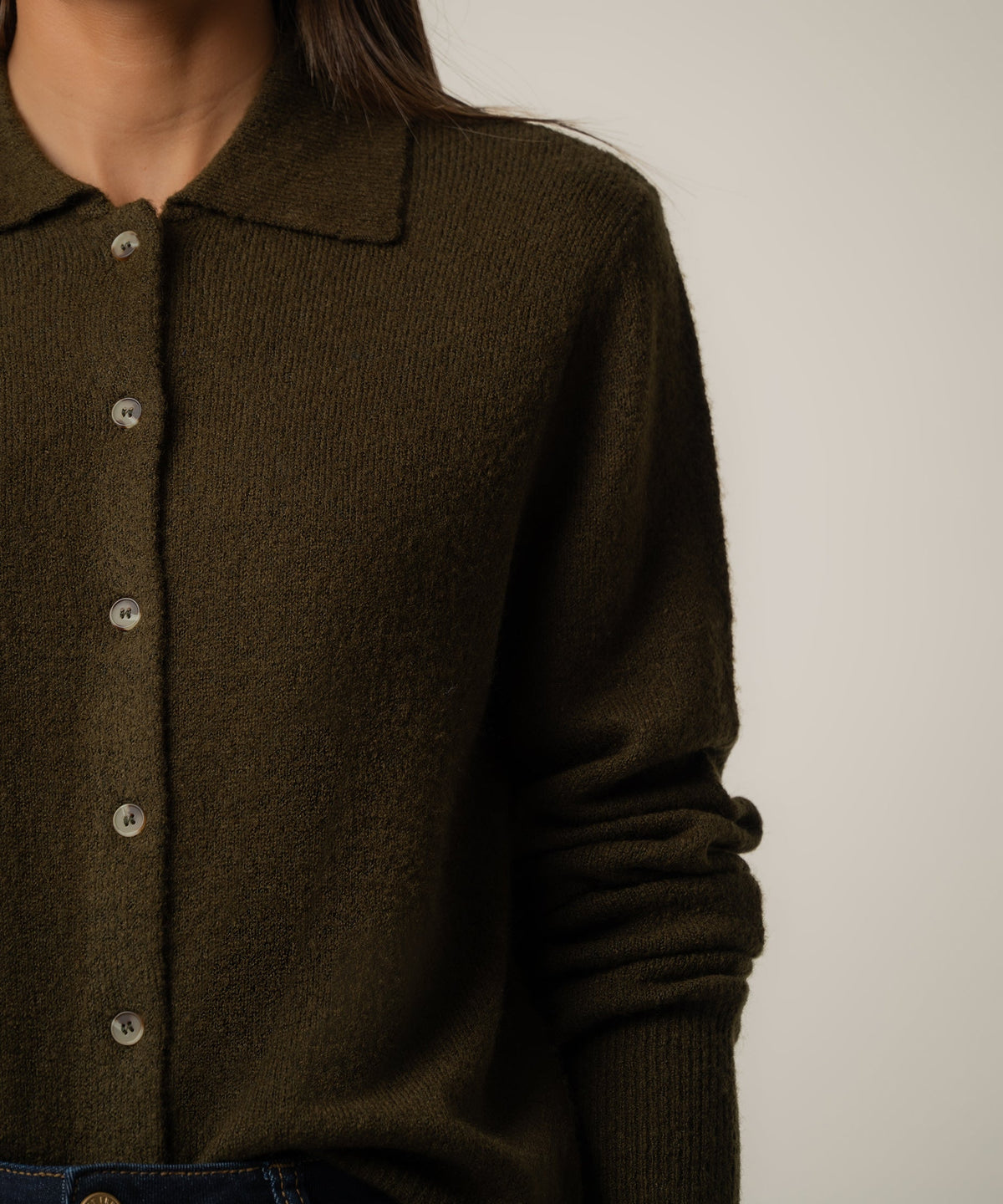Serafina Sweater in Vintage Olive