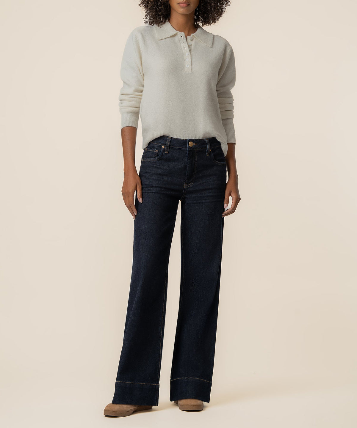 Tassie Sweater in Cream