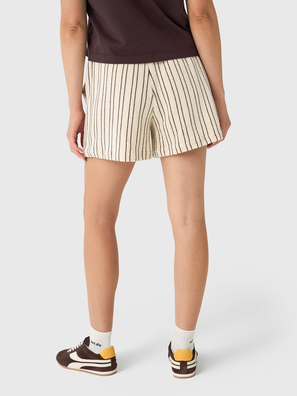Asher Women's Sharon Stripe Loop Terry Short