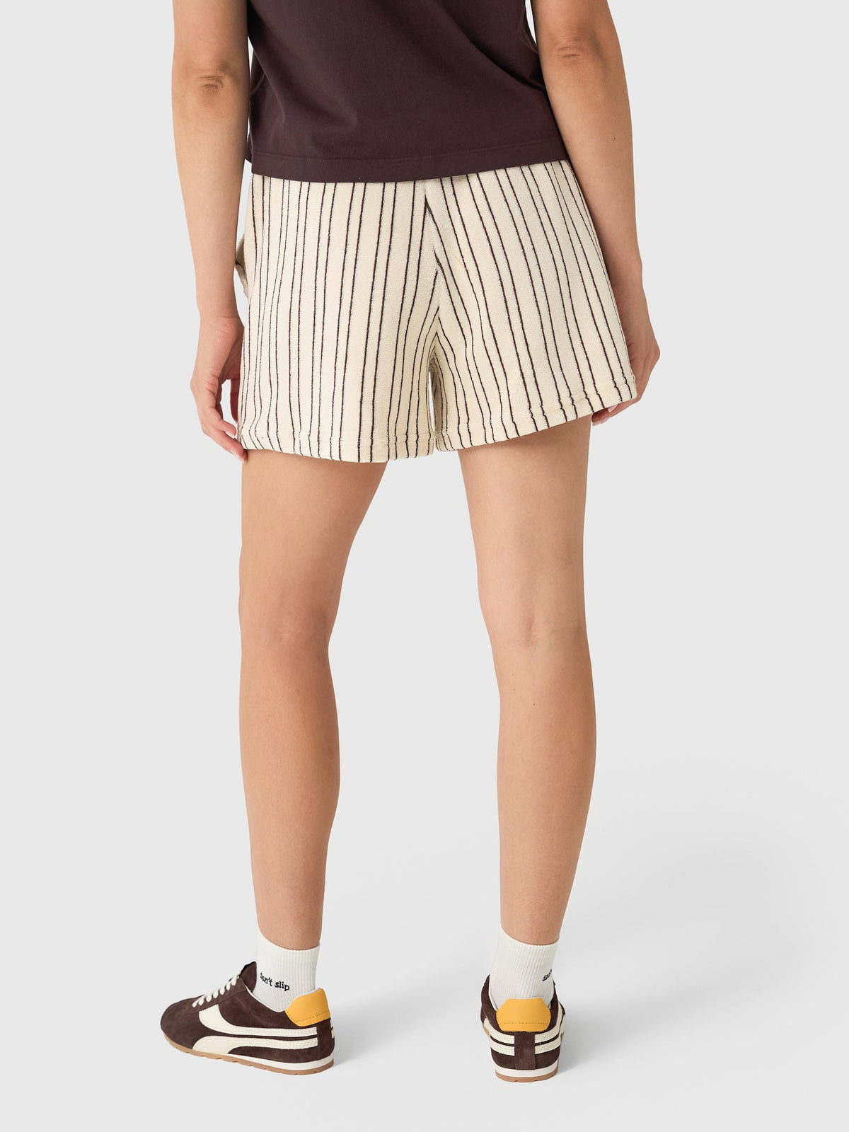 Asher Women's Sharon Stripe Loop Terry Short