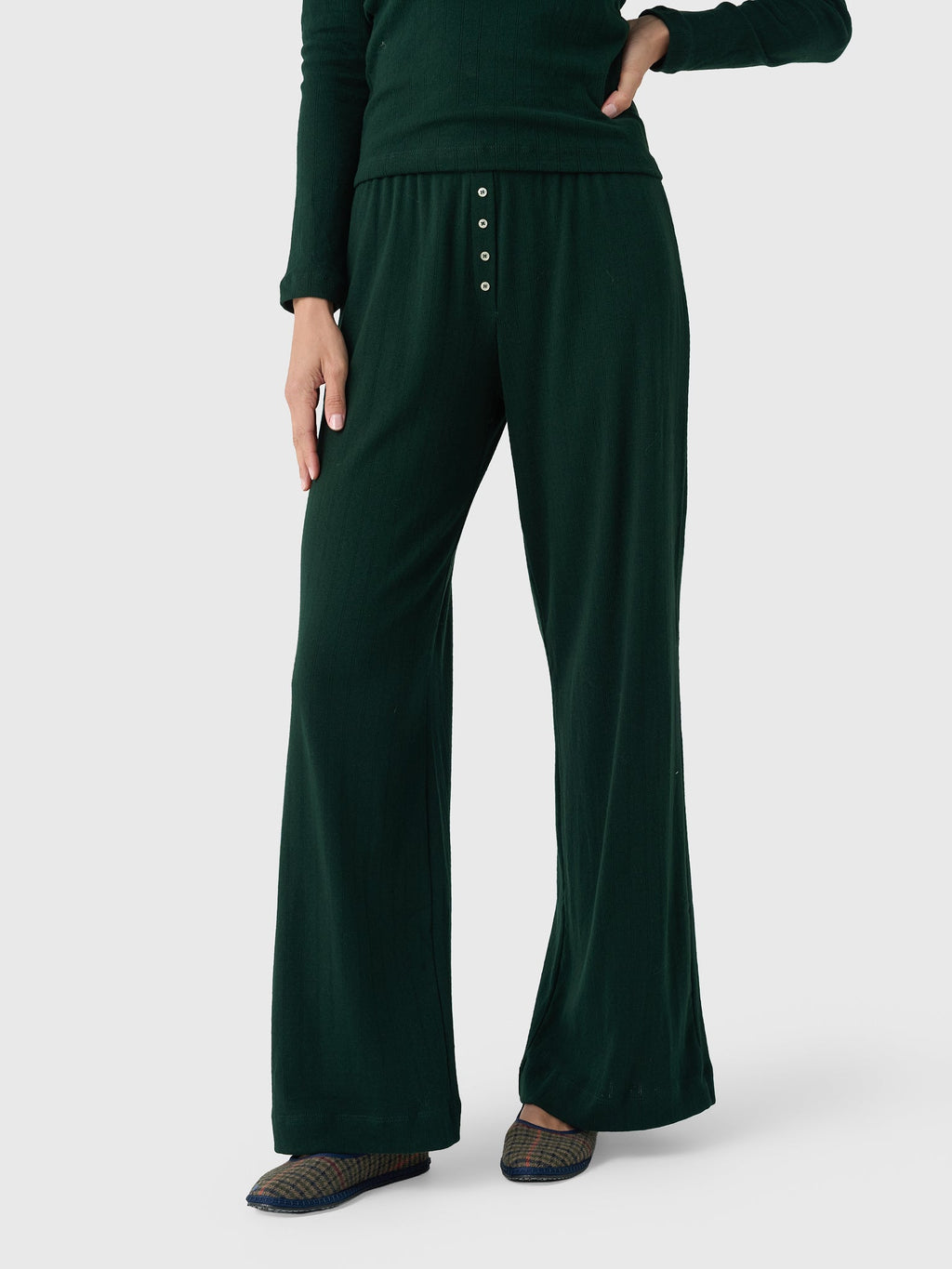 Leset Women's Pointelle Boxer Pant