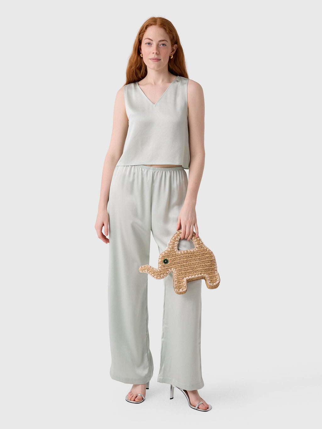 Leset Women's Barb Wide Leg Pant