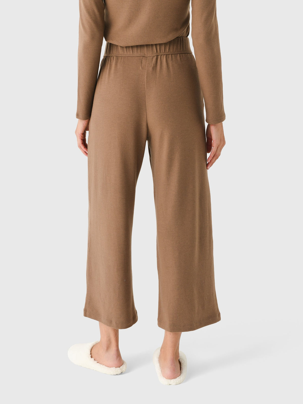 Leset Women's Lauren Crop Pleated Pocket Pant
