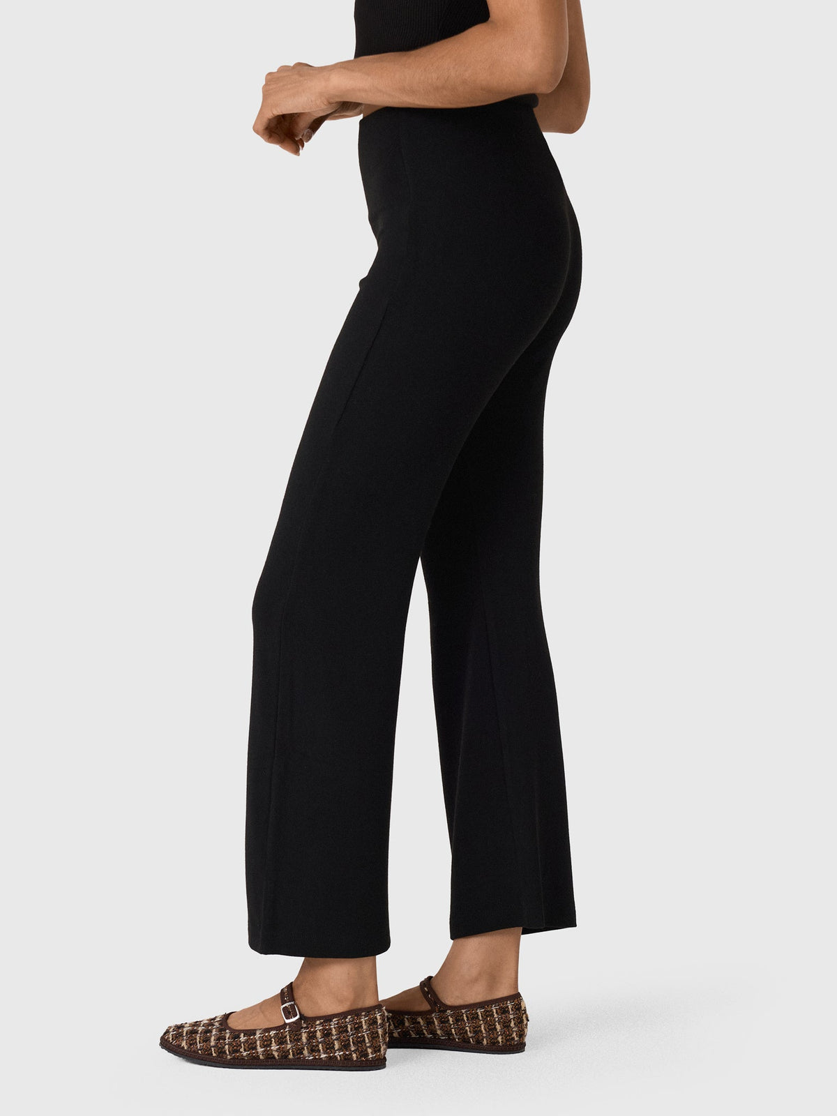 Leset Women's Lauren Crop Flare Pant