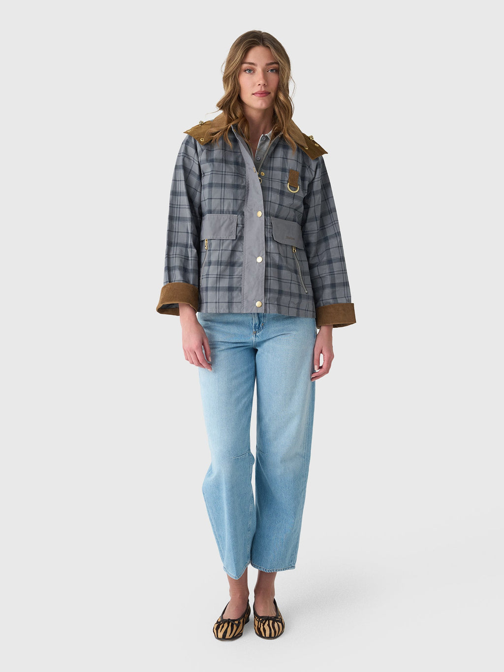 Barbour Women's Carnforth Tartan Casual Jacket