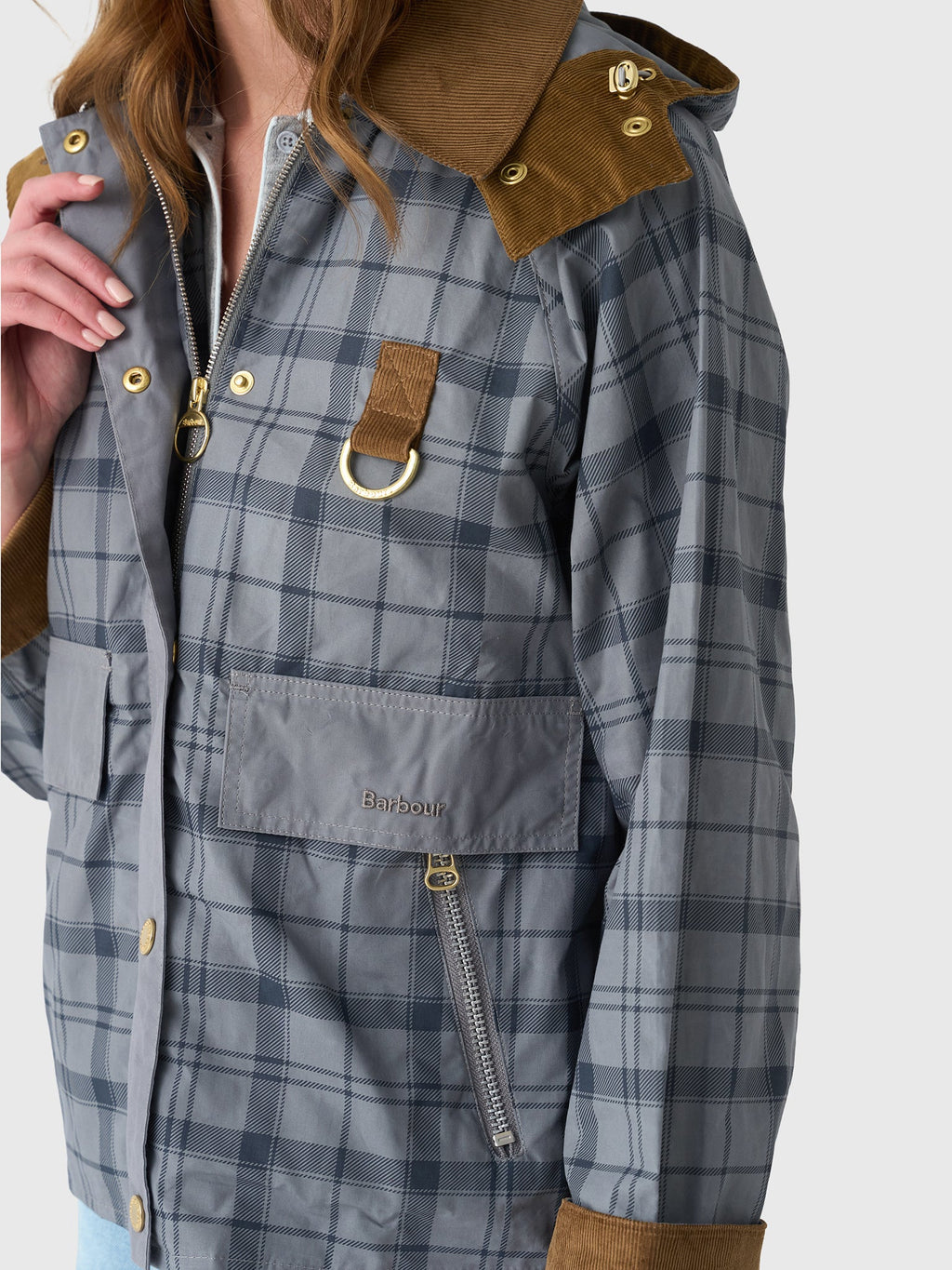 Barbour Women's Carnforth Tartan Casual Jacket