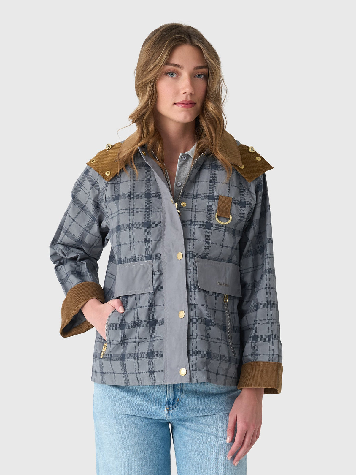 Barbour Women's Carnforth Tartan Casual Jacket