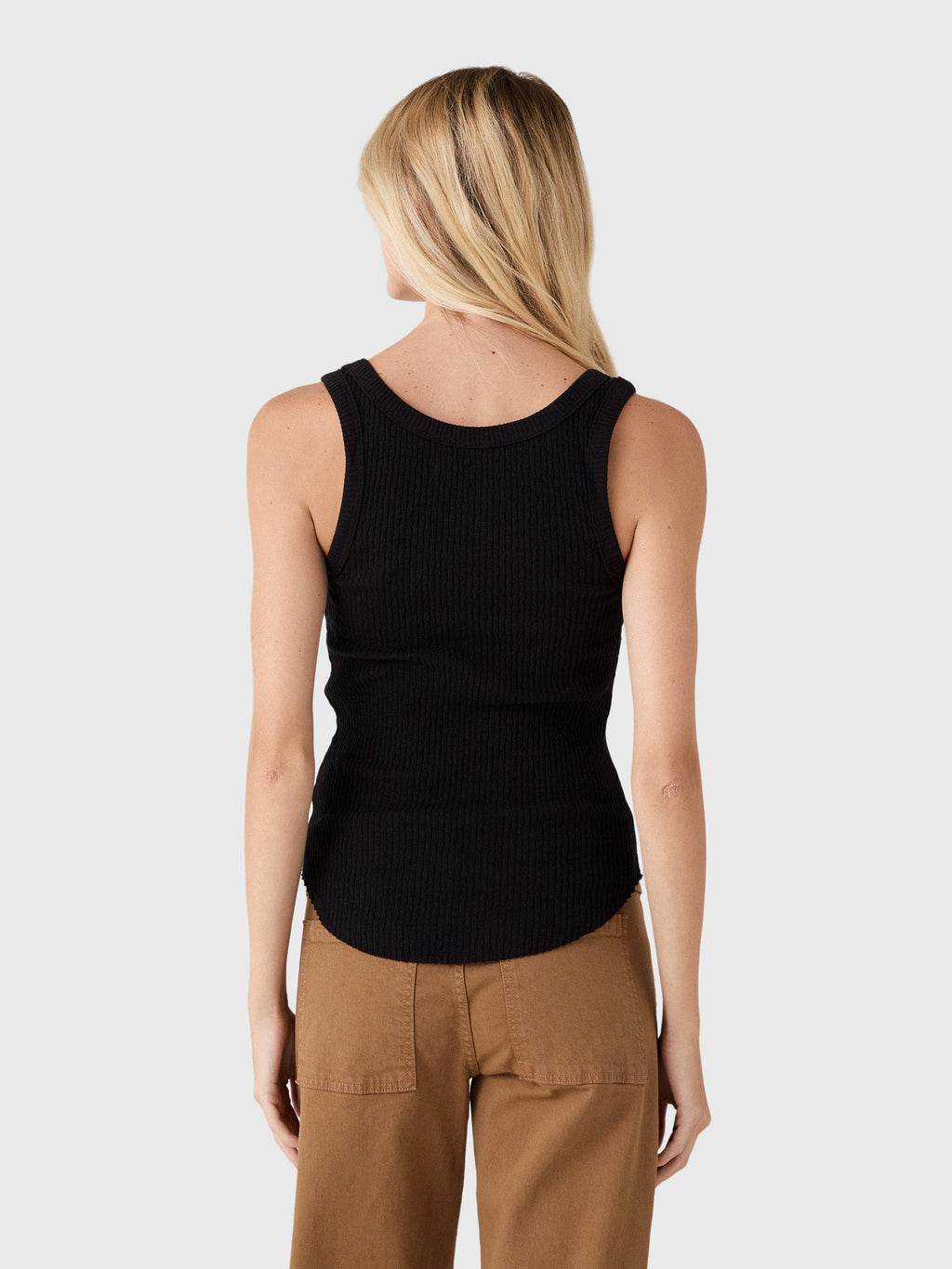Enza Costa Women's Pointelle Knit Tank
