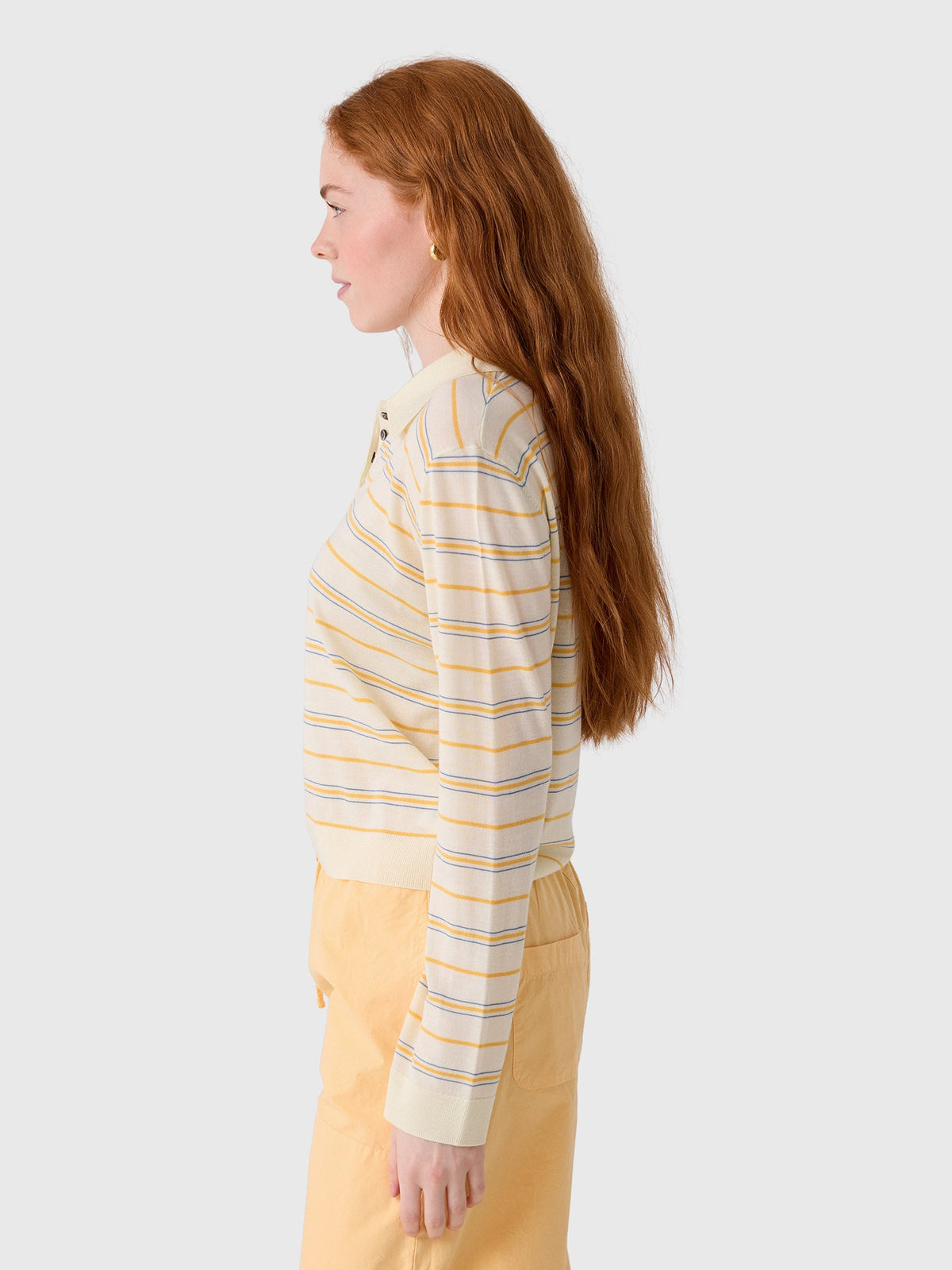 Leset Women's James Stripe Polo