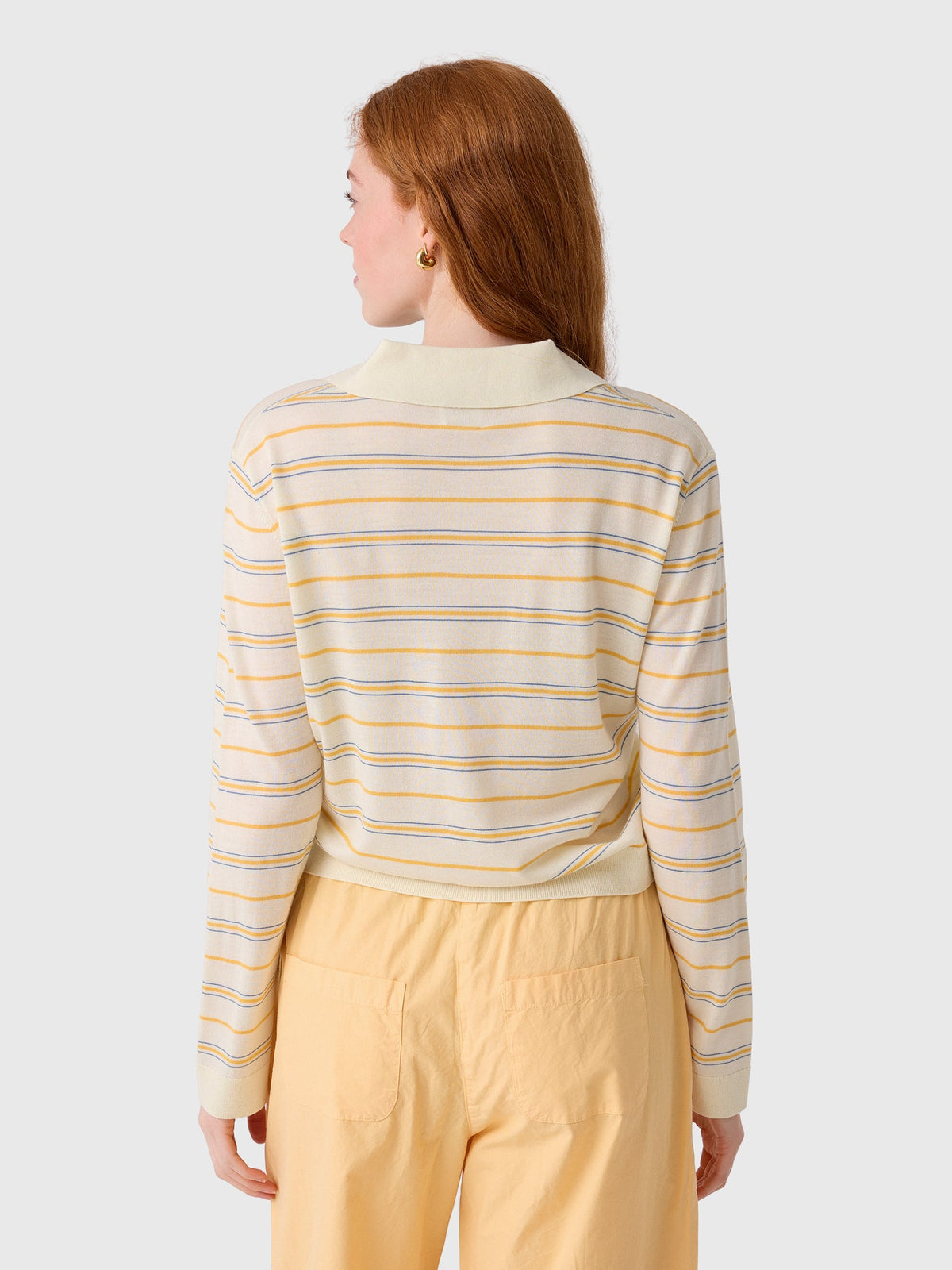 Leset Women's James Stripe Polo
