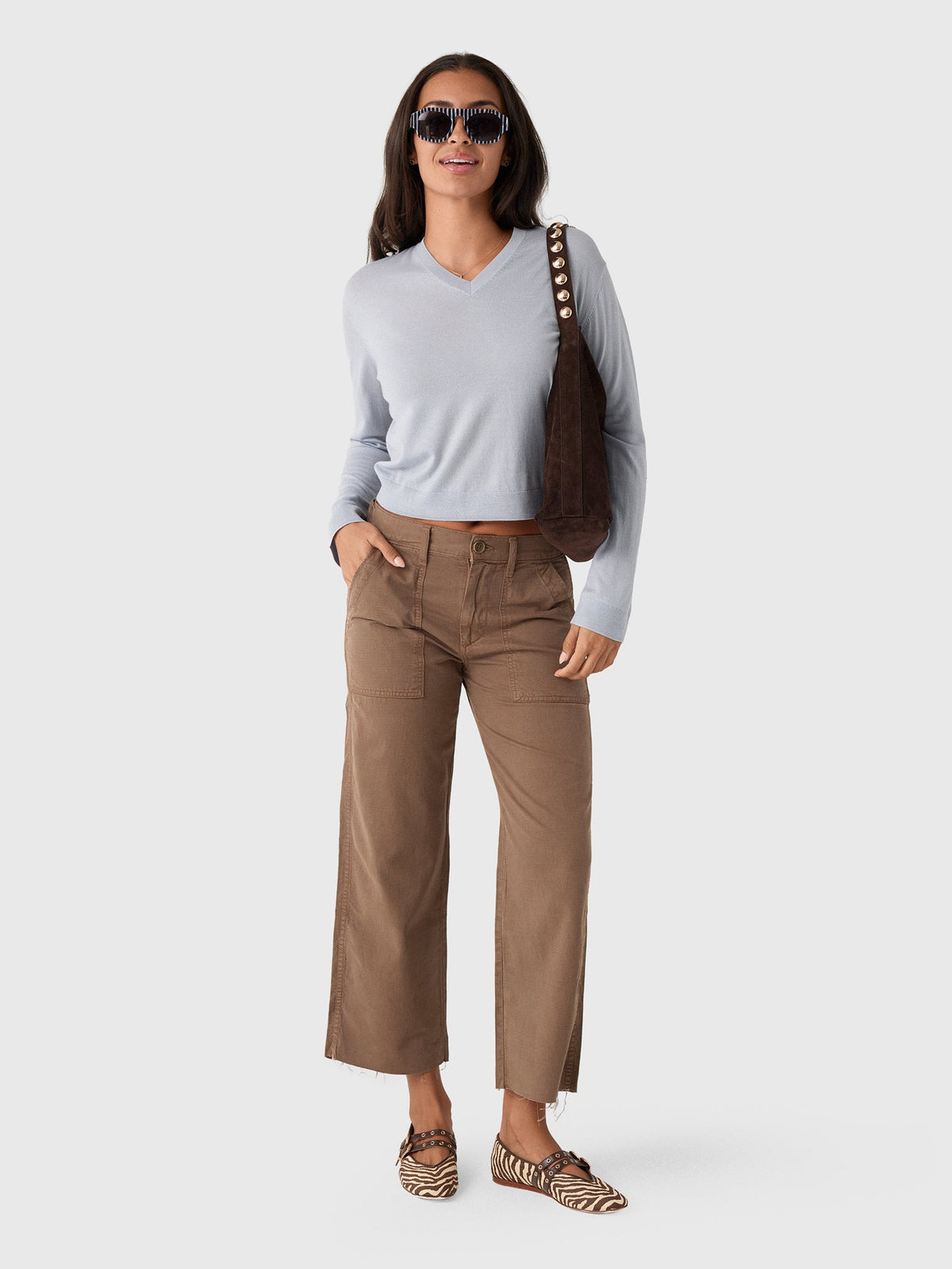 Leset Women's James Classic V-Neck