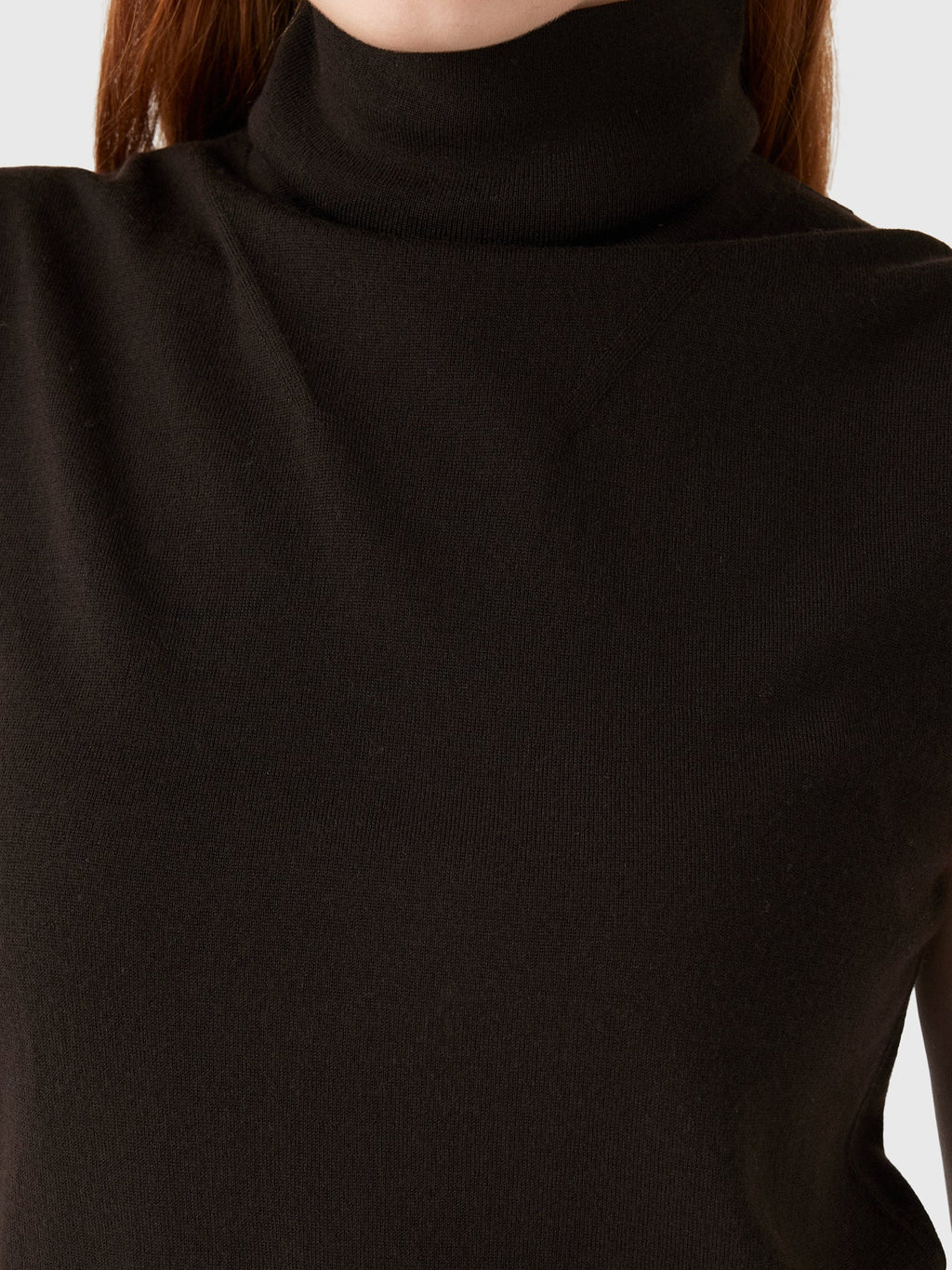 Leset Women's James Sleeveless Turtleneck