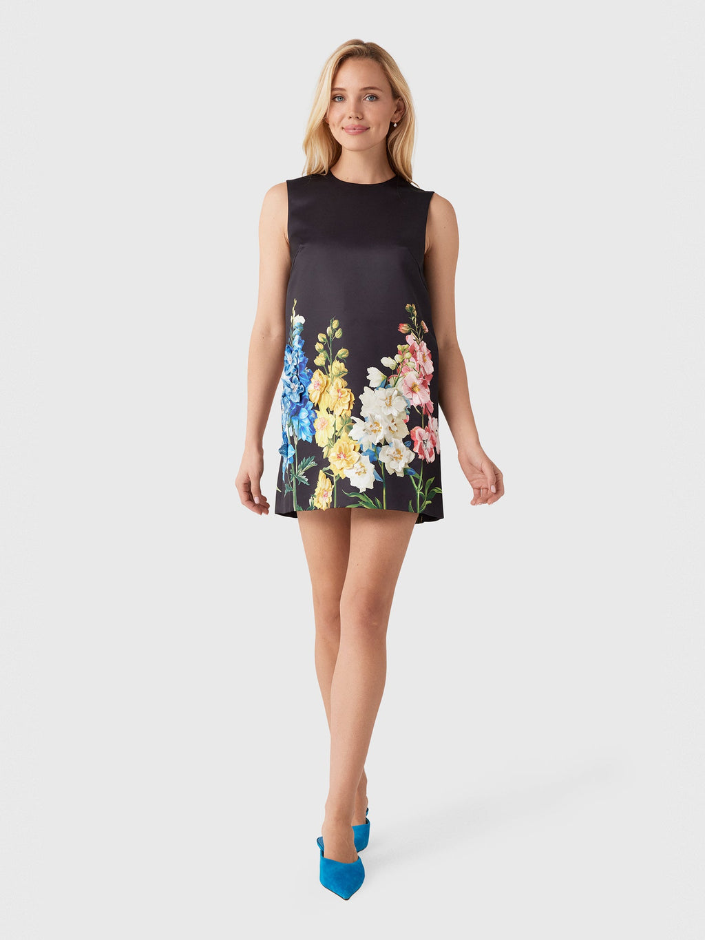 Leo Lin Women's Yvonne Embroidered Mini Dress