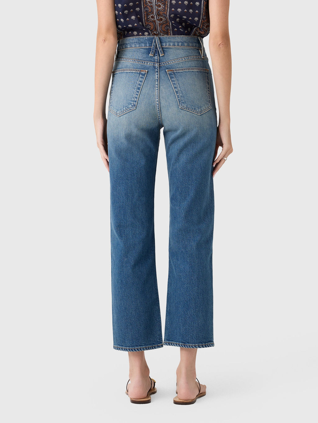 SLVRLAKE Women's London Ankle Jean