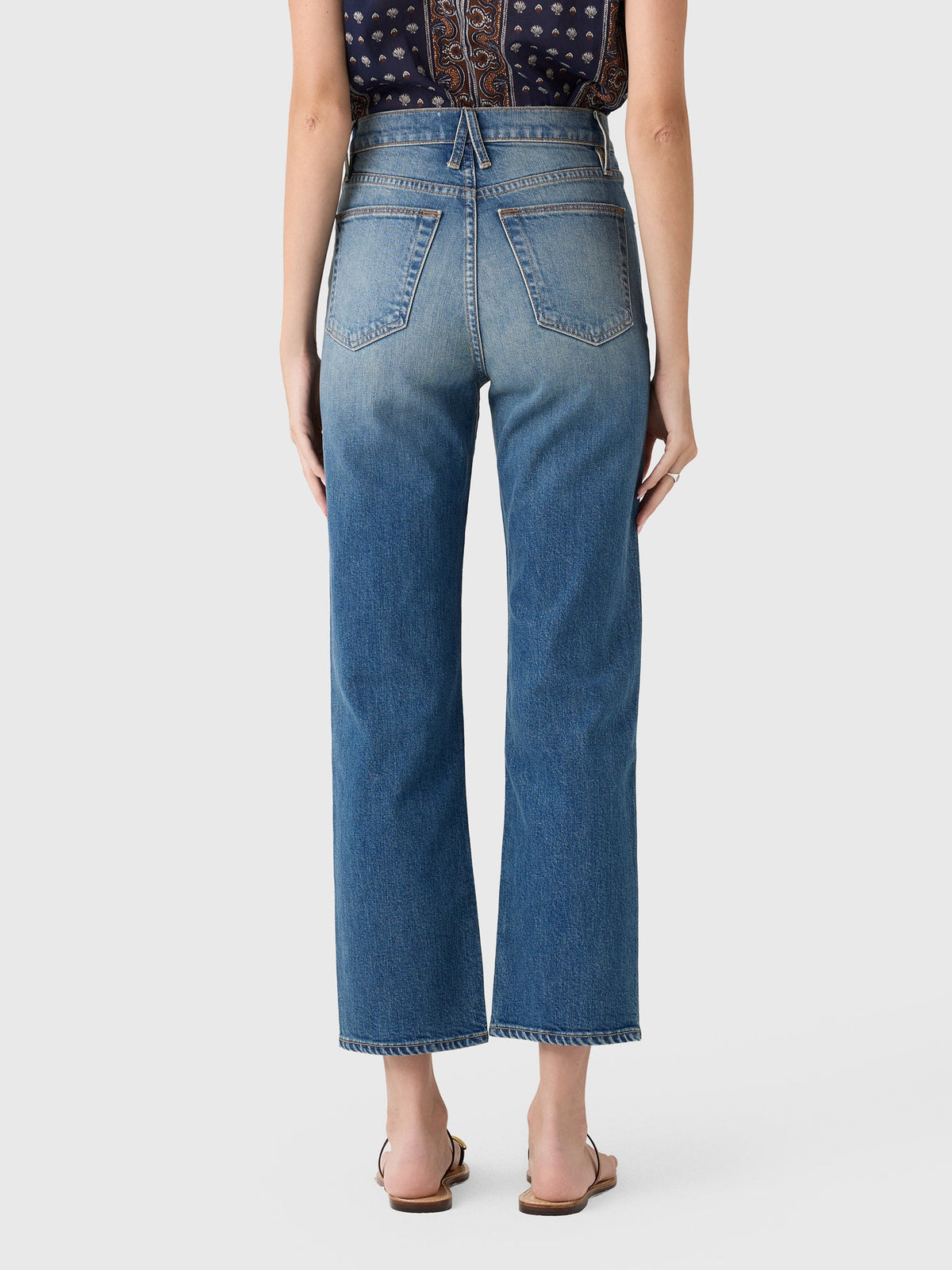 SLVRLAKE Women's London Ankle Jean