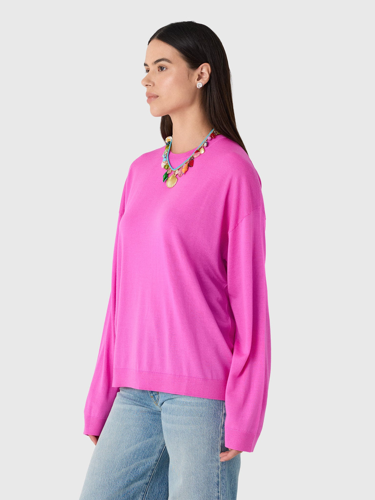 Leset Women's James Oversized Crewneck