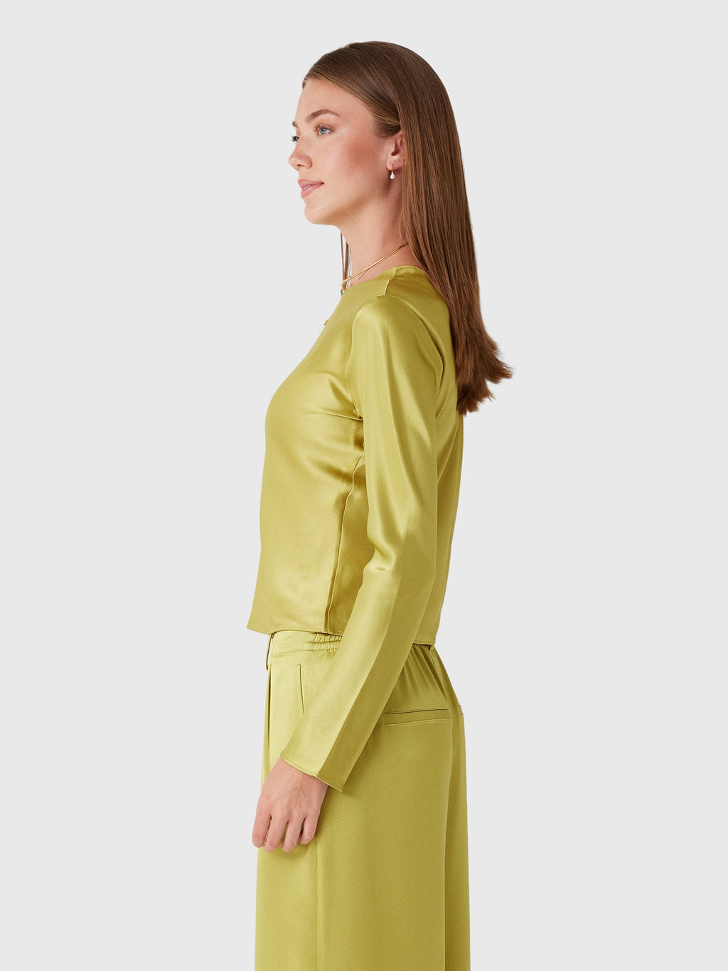 Leset Women's Barb Long Sleeve Crew