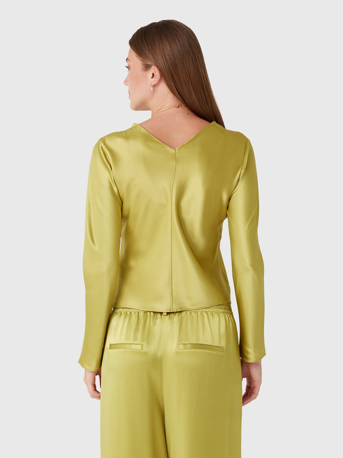 Leset Women's Barb Long Sleeve Crew