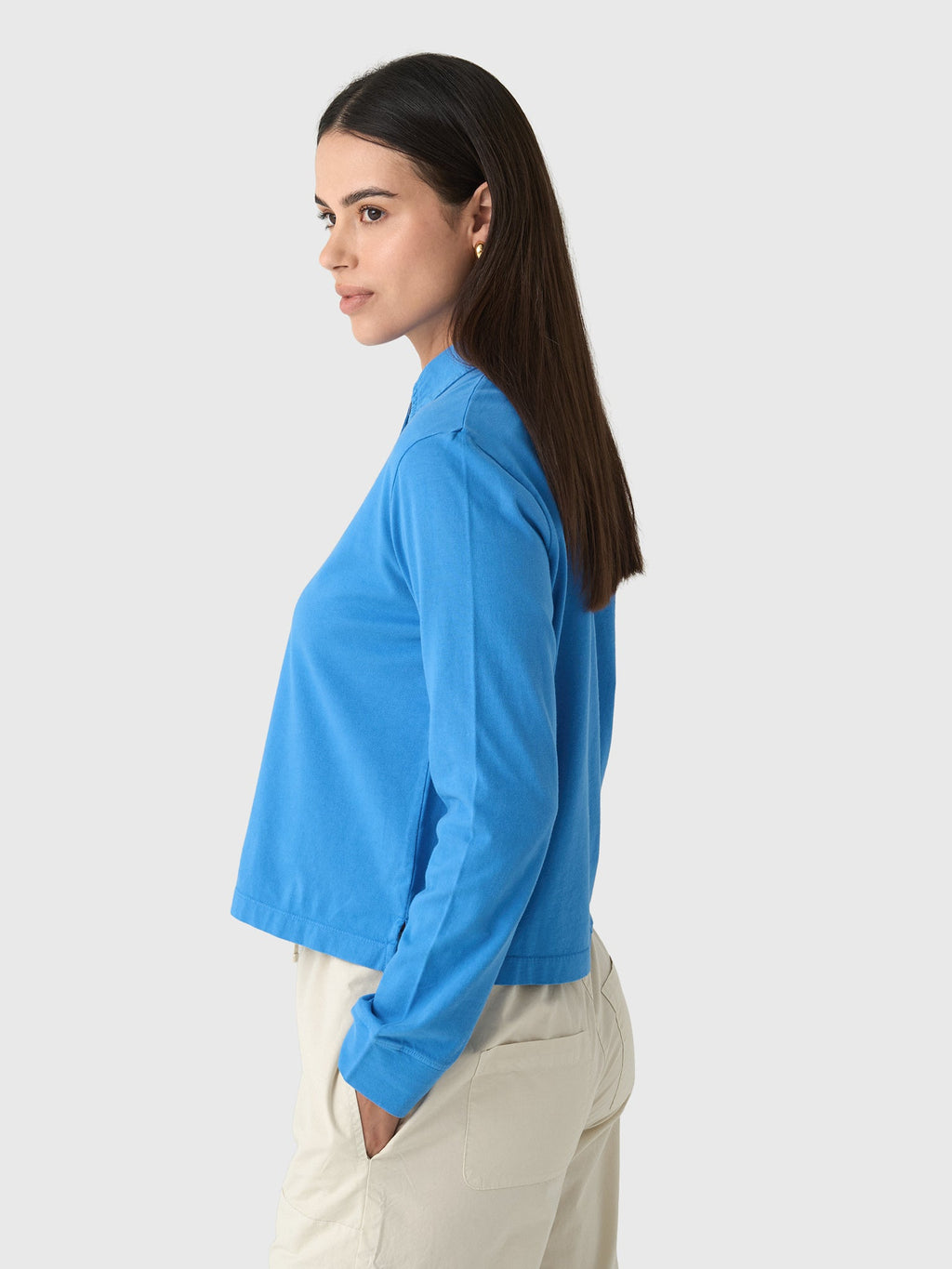 Leset Women's Margo Long Sleeve Polo