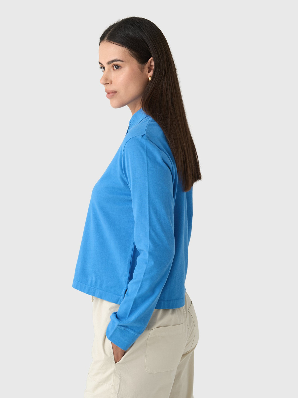 Leset Women's Margo Long Sleeve Polo