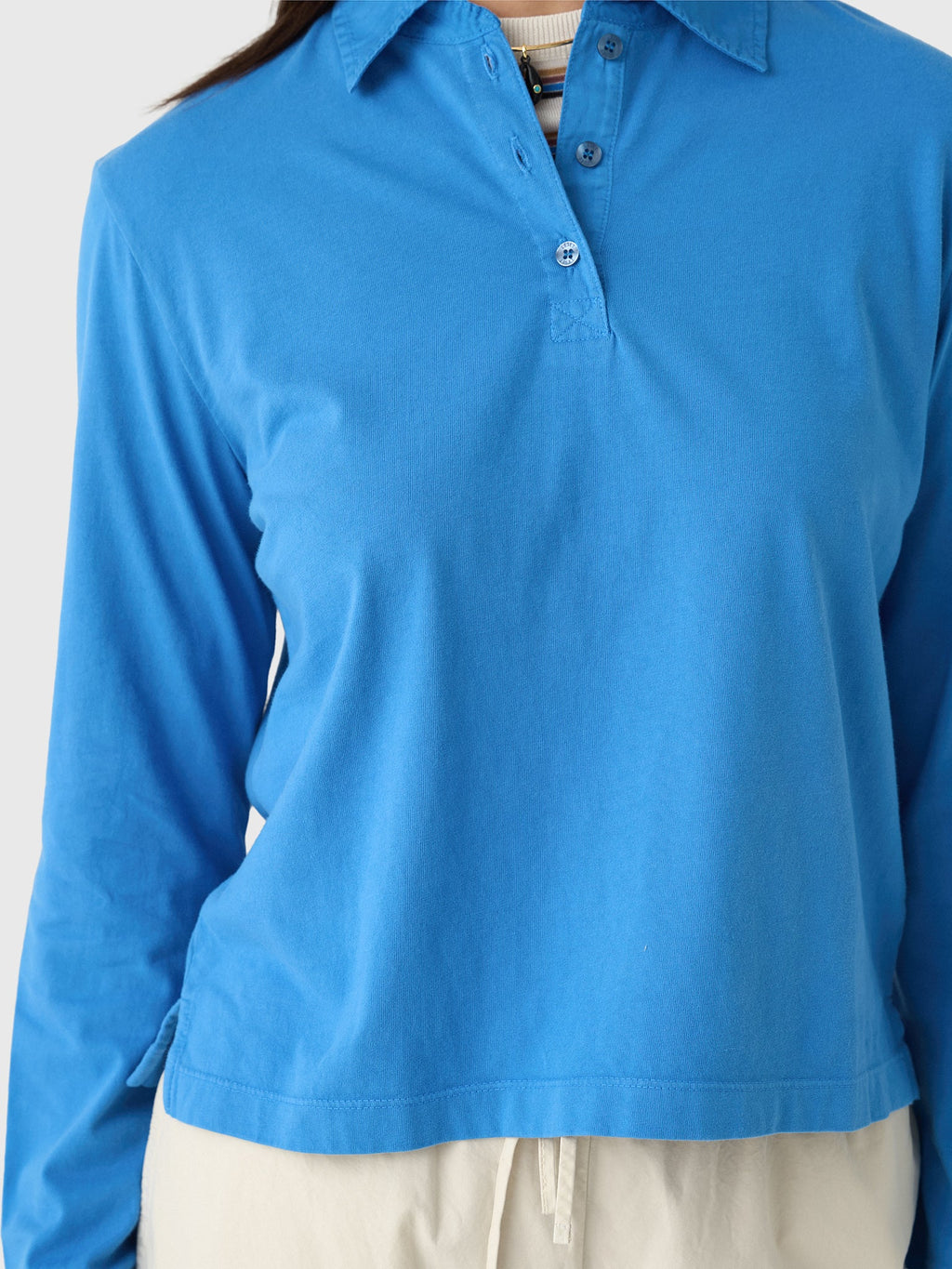 Leset Women's Margo Long Sleeve Polo