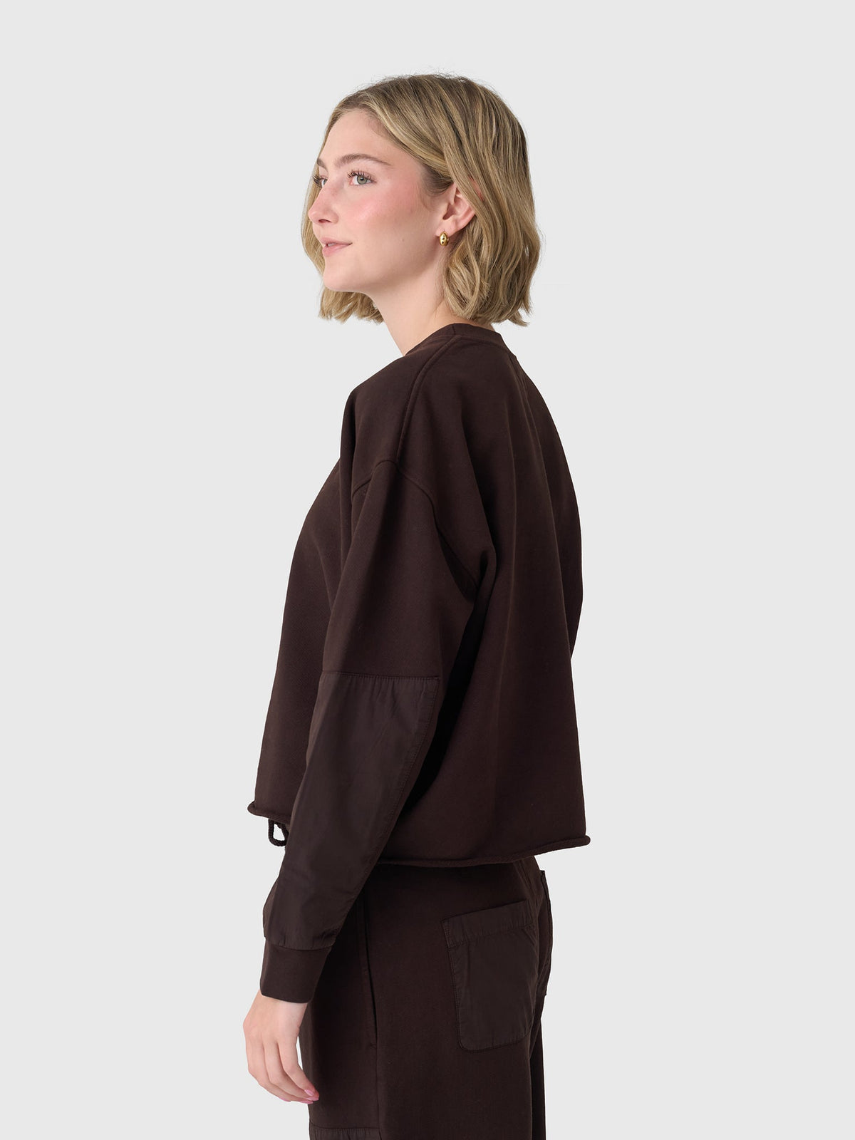Leset Women's Jamie Patch Crew