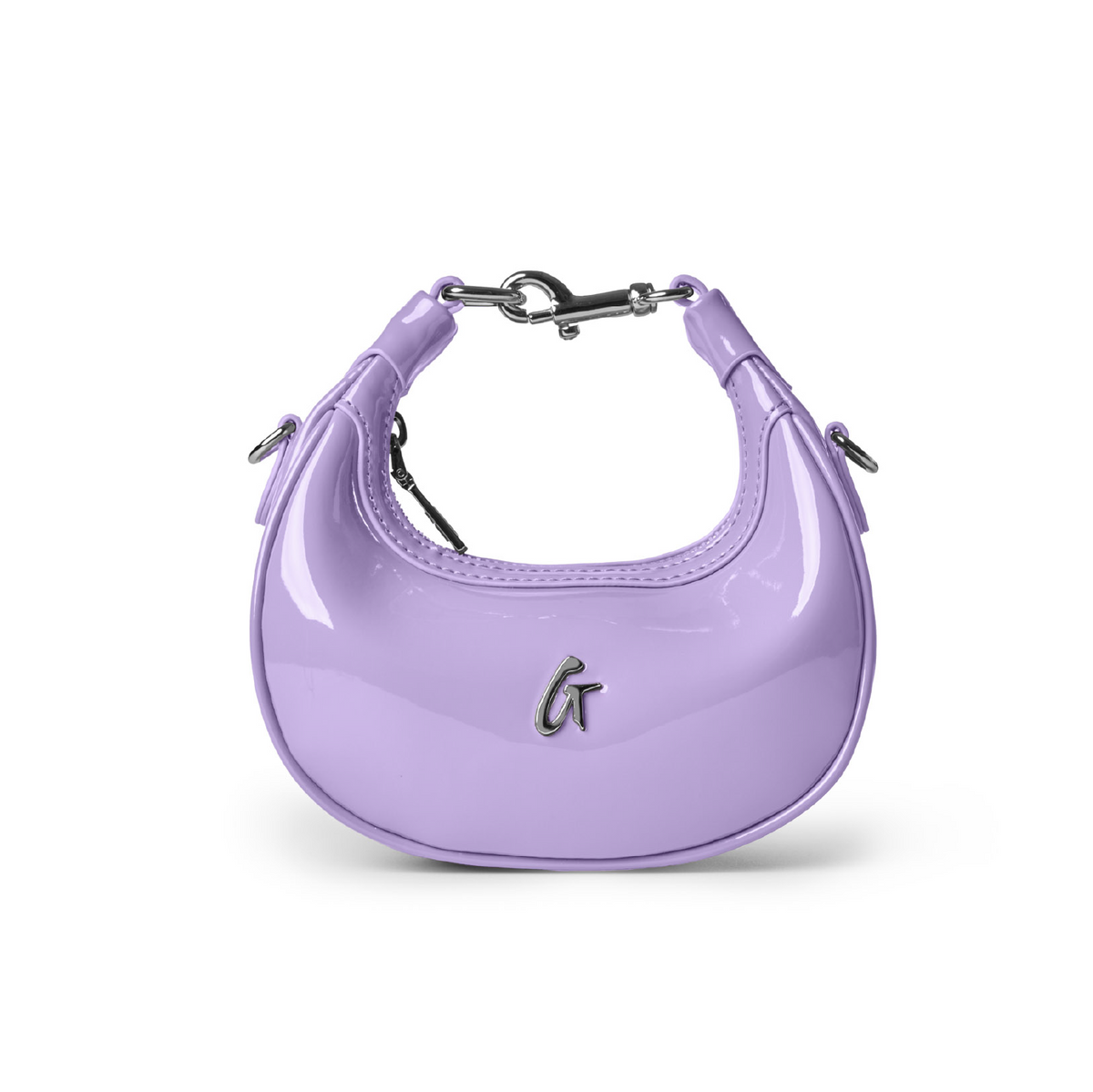 NANO MIRROR HOBO BAG - MIRROR LAVENDER