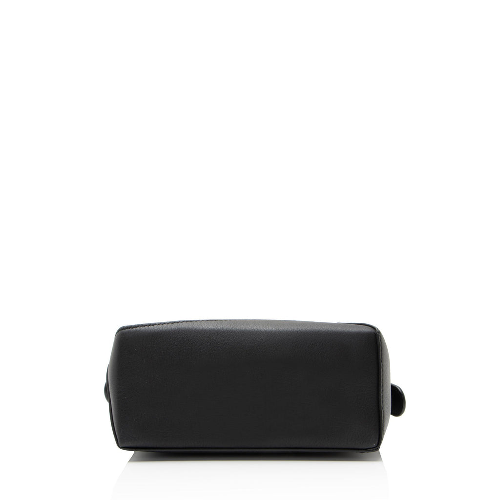 Loewe Calfskin Puzzle Edge Mini Bag - Black