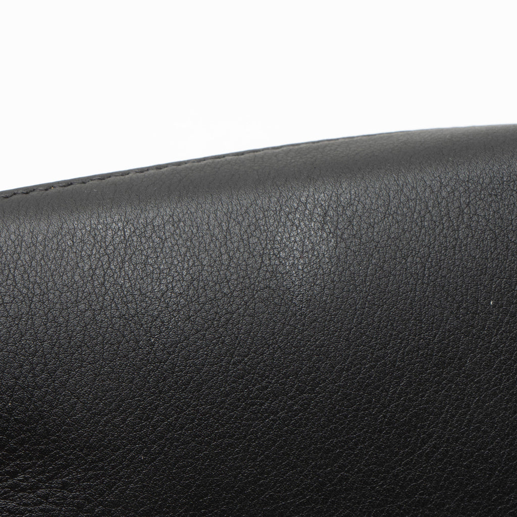 Loewe Calfskin Puzzle Edge Mini Bag - Black