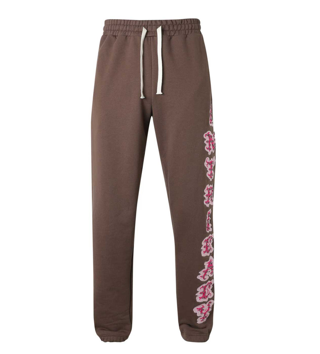 Lost Intricacy Brown Patch Sweatpants