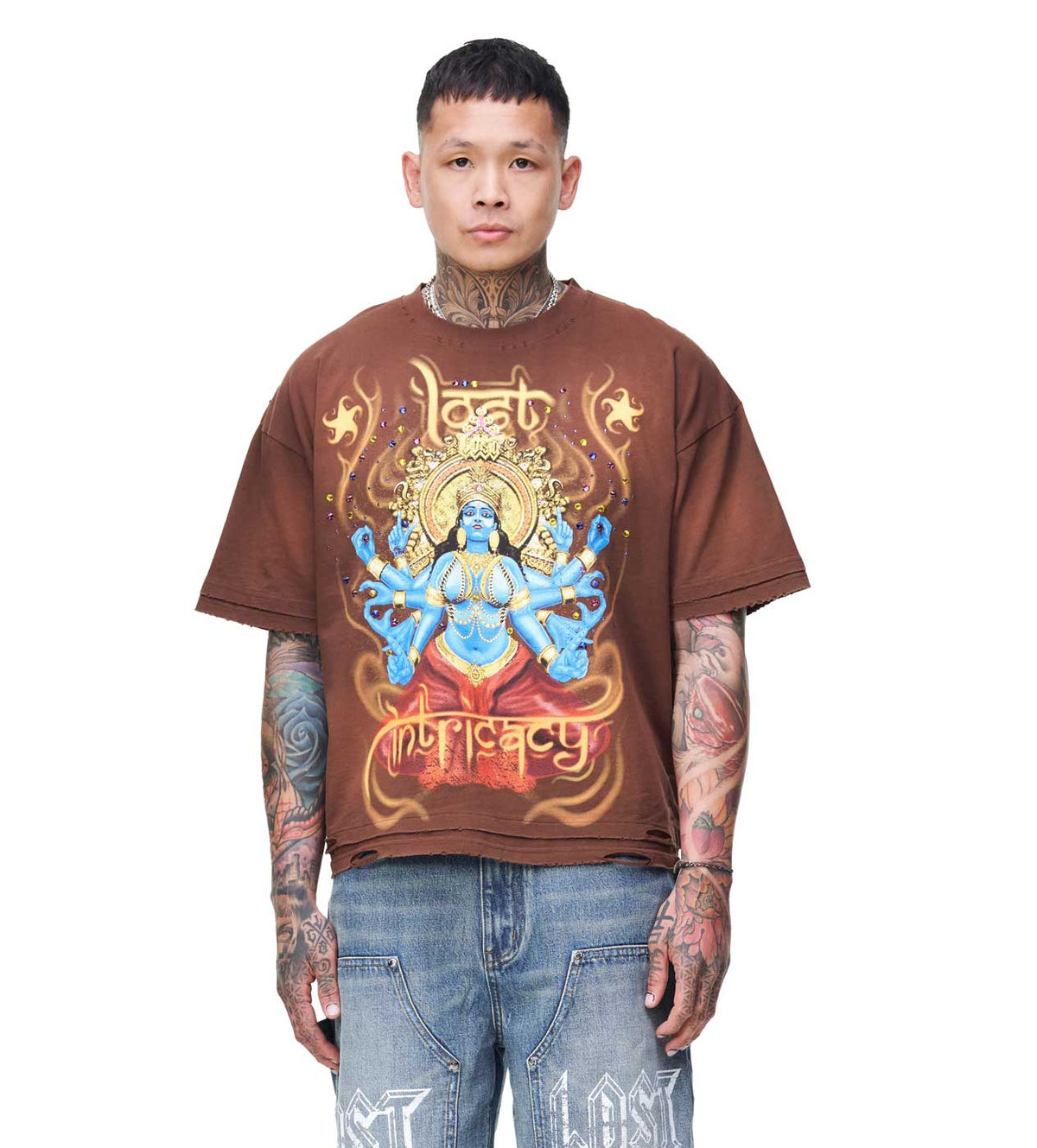 Lost Intricacy Divine Intricacy Tee Brown